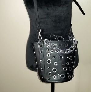 Zara Studded Bucket Bag
